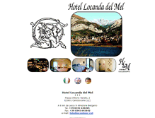 Tablet Screenshot of locandamel.com